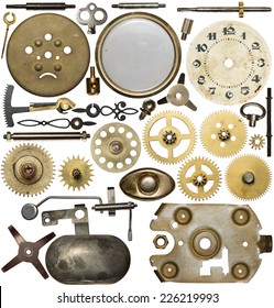 Clockwork Spare Parts Metal Gear Cogwheels Stock Photo 226219993 ...