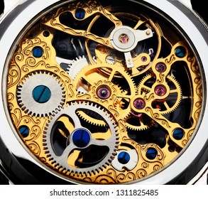 Clockwork Swiss Watch