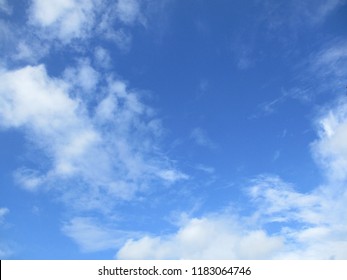 Clods beautiful on sky blue background - Shutterstock ID 1183064746
