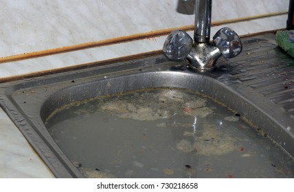 Clogged Sink Images Stock Photos Vectors Shutterstock