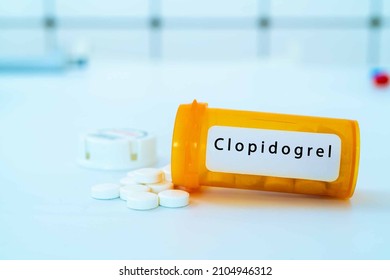 Clopidogrel Antithrombotic Drug That Reduces The Risk Of Blood Clots In 