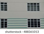 close up of 1920s architecture