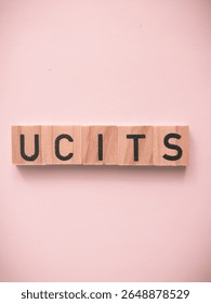 Close up of the abbreviation“UCITS“