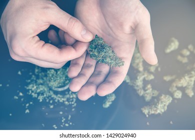 Close Addict Lighting Marijuana Joint Lighter Stock Photo 1429024940 ...