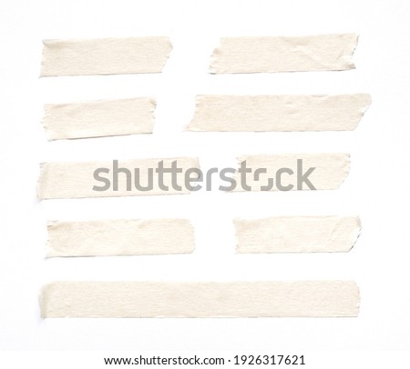 close up of adhesive tape on white background
