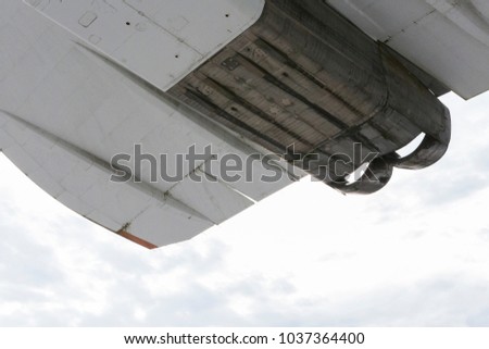 Close up of an Aeroplane