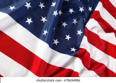 Flapping Flag Usa Wave Stock Photo (Edit Now) 59092582