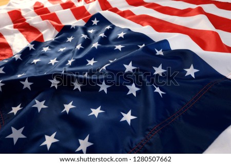 Similar – amerikanische Flagge