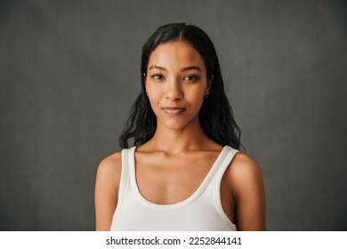  Close up attractive smiling multiethnic female in the studio - Powered by Shutterstock