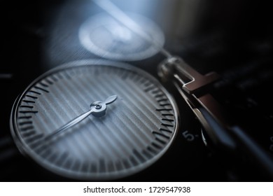 Close up of an automatic watch