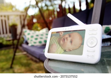 Close Up   Baby Monitor For Security Of The Baby.