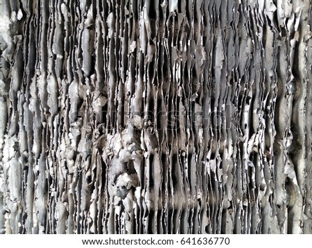 close up background texture of damaged air conditioner fins.With the use of chemicals.