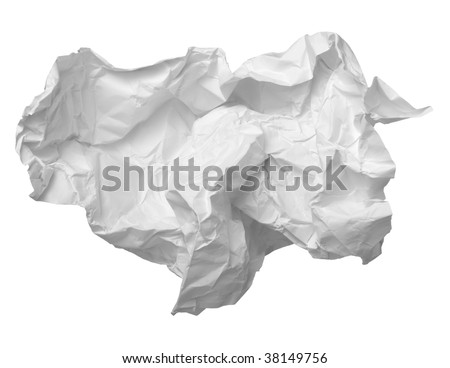 Similar – crumpled paper ball