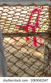 Close up of barbed wire 