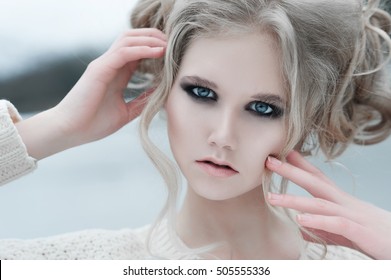 Eye Makeup Close Up Images Stock Photos Vectors Shutterstock