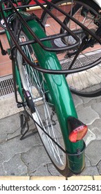 Close up of a bicycle
