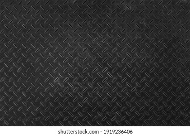 Close Up Black Steel Texture Background.