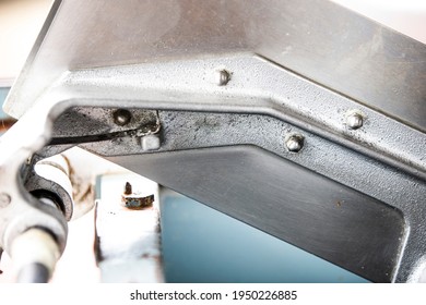 Close up of a blade