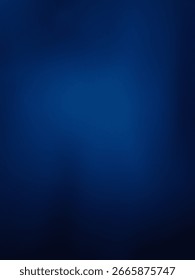 Close up the blue and black gradient background with blur style