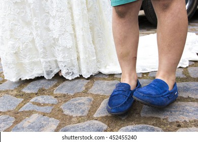 carvela blue suede shoes