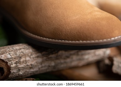 close up of a boot front 