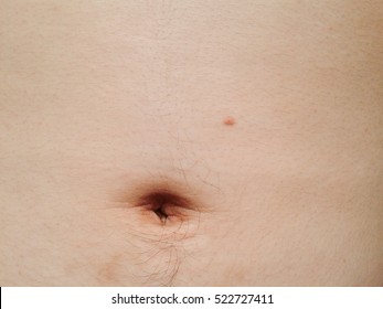 Close up boy navel 