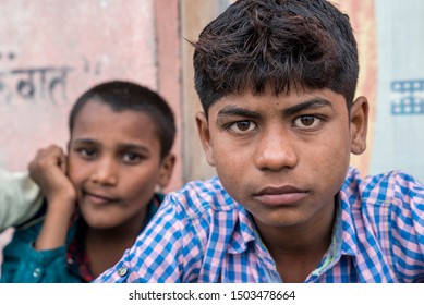 Close Up Of Boy Smiling Posing For Camera Marathwada Region Satara District Maharashtra State India
Clicked On 6 July 2018
