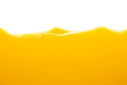 Close Up Bright Orange Juice Texture For Health And Nature Waves