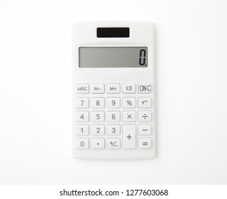 close up of the calculator - Shutterstock ID 1277603068