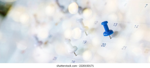 Close up of calendar , Planner and organizer to plan and reminder daily appointment, meeting agenda, schedule, timetable, and management, event , holiday . - Powered by Shutterstock