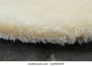 Close Up Capture Of Faux Fur Rug