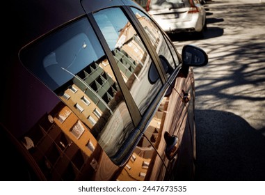 Close up of a car 
