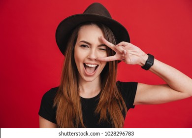 外人女の子ピース High Res Stock Images Shutterstock