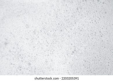 Close Cleansing White Foam Texture While Stock Photo 2203205391 ...