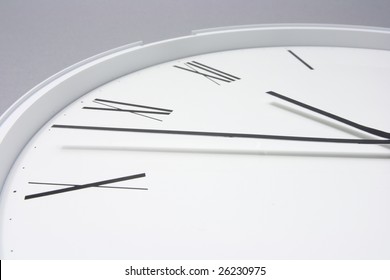 Close Up of Clock Face