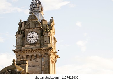 Close Up of a Clock Tower