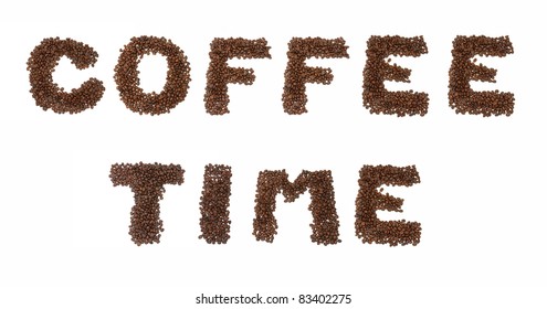 Similar Images, Stock Photos & Vectors of The word COFFEE written with