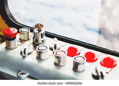 close up control panel,key switch offshore pedestal crane control panel for crane function