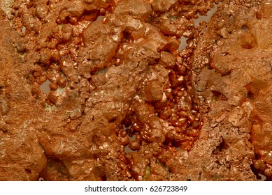 Close Up Of Copper Ore