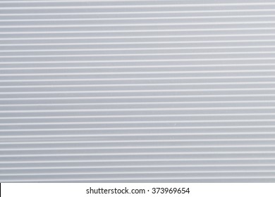 Close Up Of A Corrugated Plastic Sheet