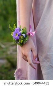 little girl wrist corsage