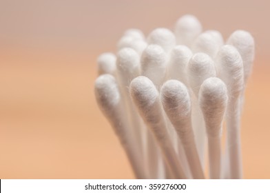 Close Up Of Cotton Buds