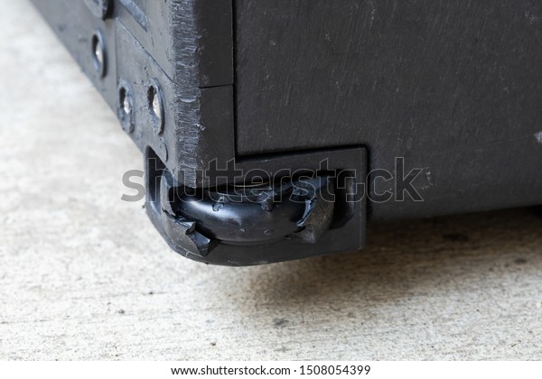 broken suitcase wheel