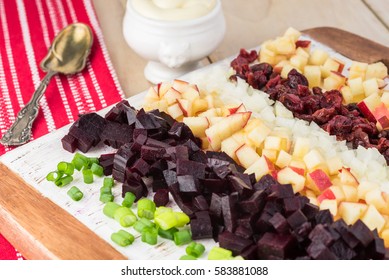 Apple Beet Salad Images Stock Photos Vectors Shutterstock