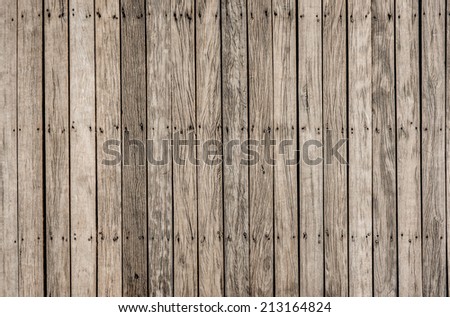 close up decorative background of  old wooden  bridge floor