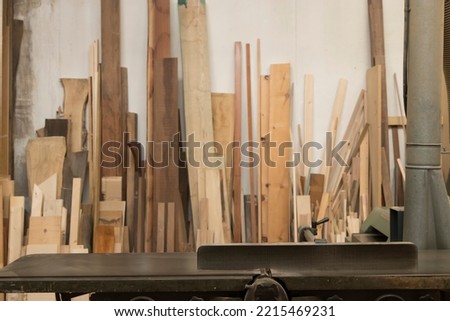 Close up detail of a carpenter worktools, no people are visible.