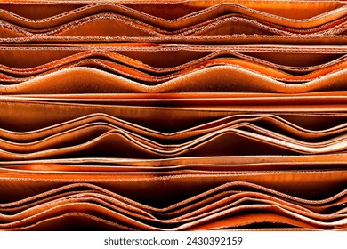 Close up detail of Copper Cathodes Foto stock
