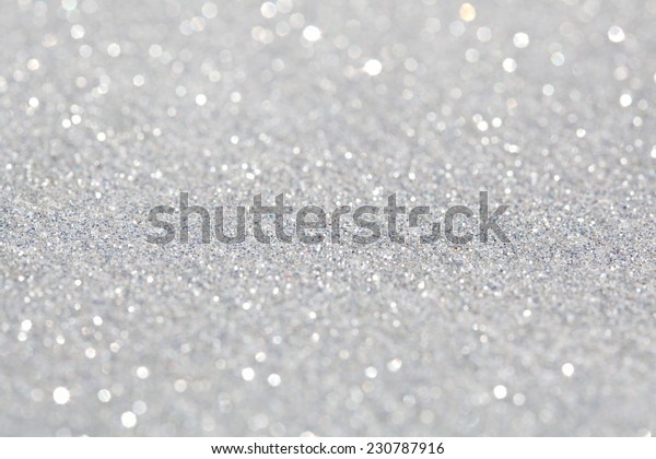 Close Detail View Silver Glitter Background Stock Photo (Edit Now ...
