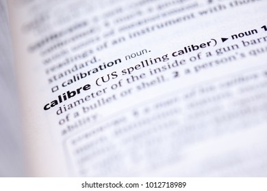 calibre definition calibre definition