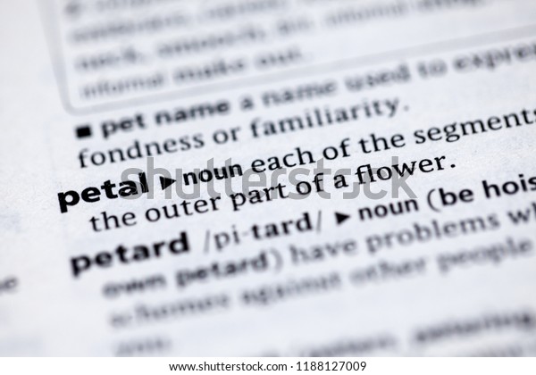 petal dictionary